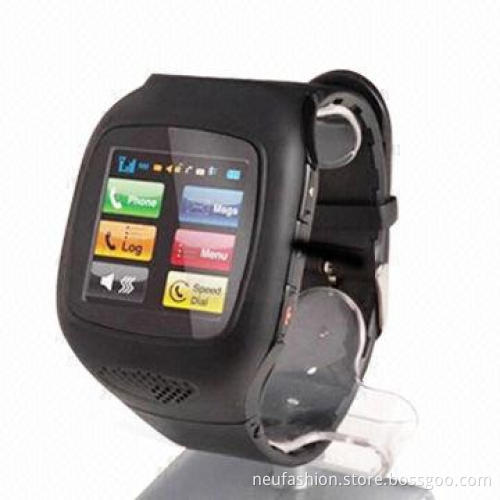 Touchscreen MP3/MP4 Watch Phone with Built-in Bluetooth, Supports T-Flash Card Up to 32GB Memory